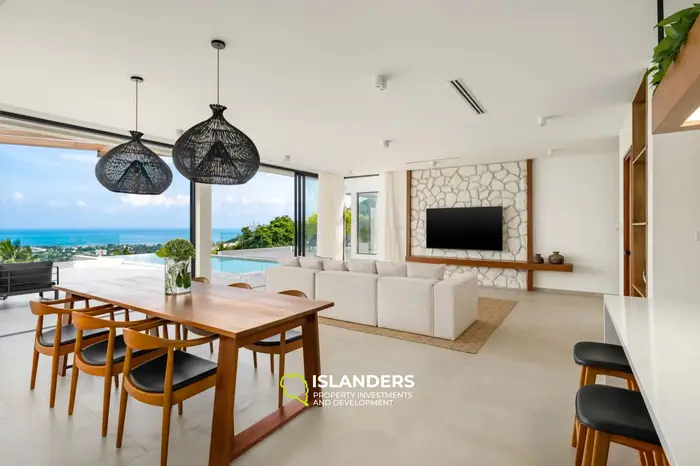 5 bdrm hilltop pool villa with panoramic views (Chaweng)