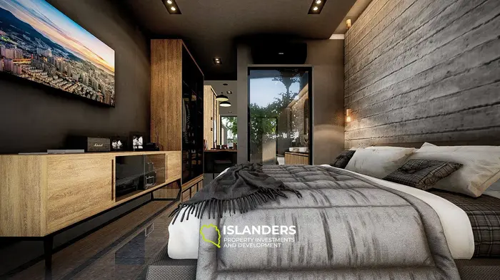 2-bdrm loft villa withjJacuzzi pool (Lamai)