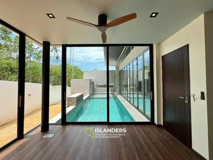 3-bdrm tropical pool villa (Maenam)