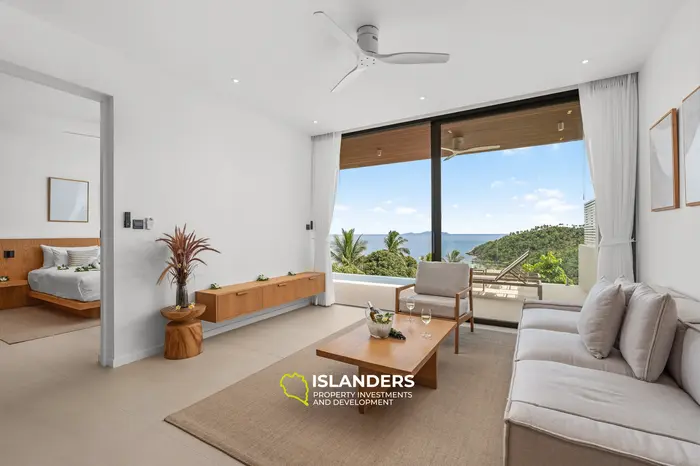 SKY 2-bedroom villa with sea view 