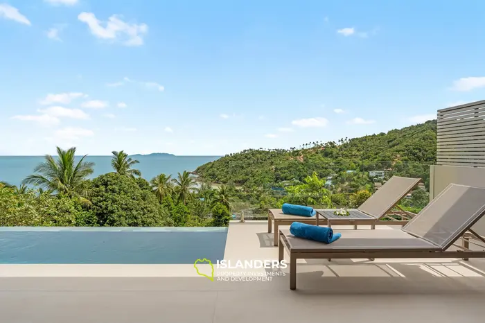 SKY 2-bedroom villa with sea view 