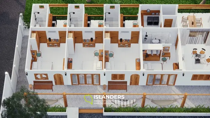 6-bdrm pool villa on a spacious plot with a large garden (Lamai)