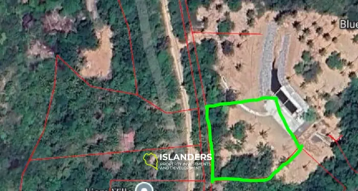 Изысканная земля на продажу на Кох Пхангане с потрясающими видами на горы