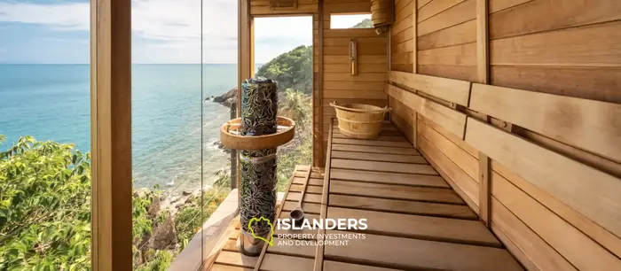 6 bedroom sea view villa on the cliff for rent