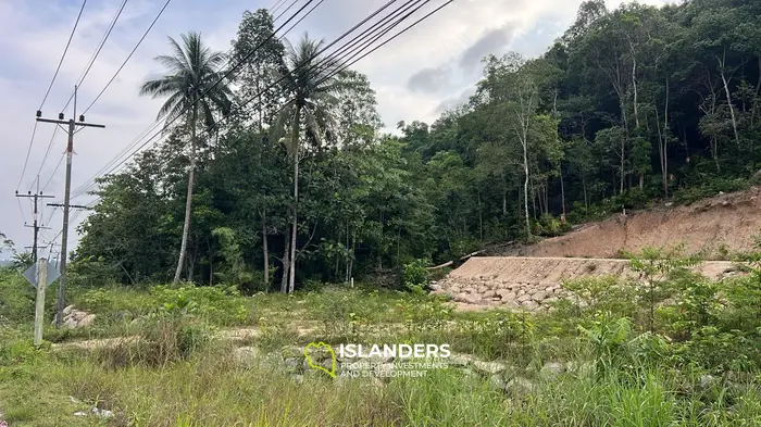 Stunning Mountain View Land for Lease in Chaloklum, Koh Phangan