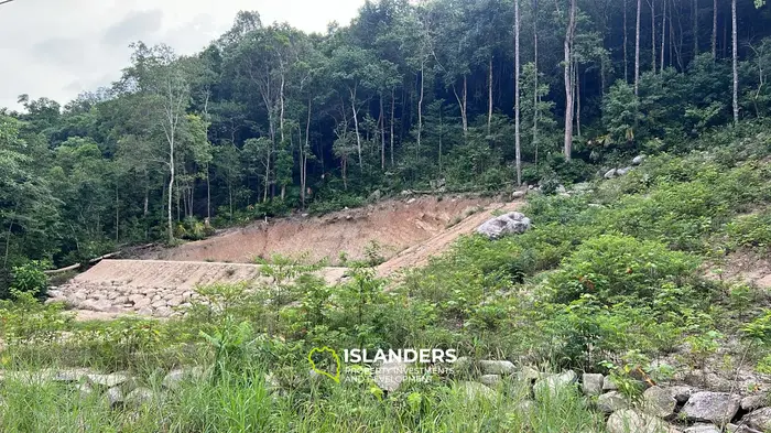 Stunning Mountain View Land for Lease in Chaloklum, Koh Phangan