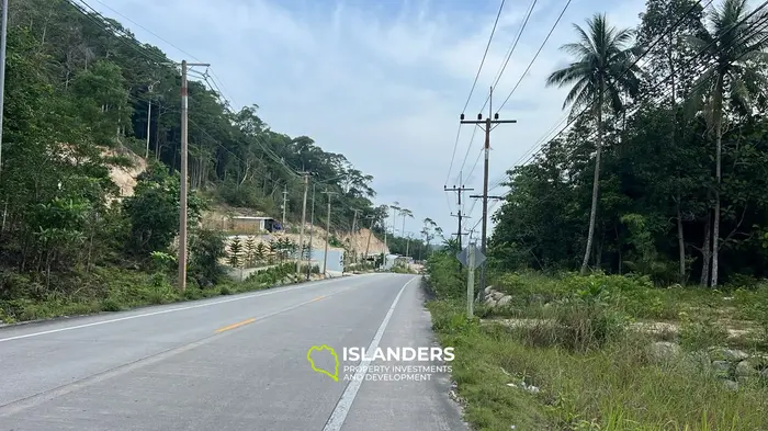 Stunning Mountain View Land for Lease in Chaloklum, Koh Phangan