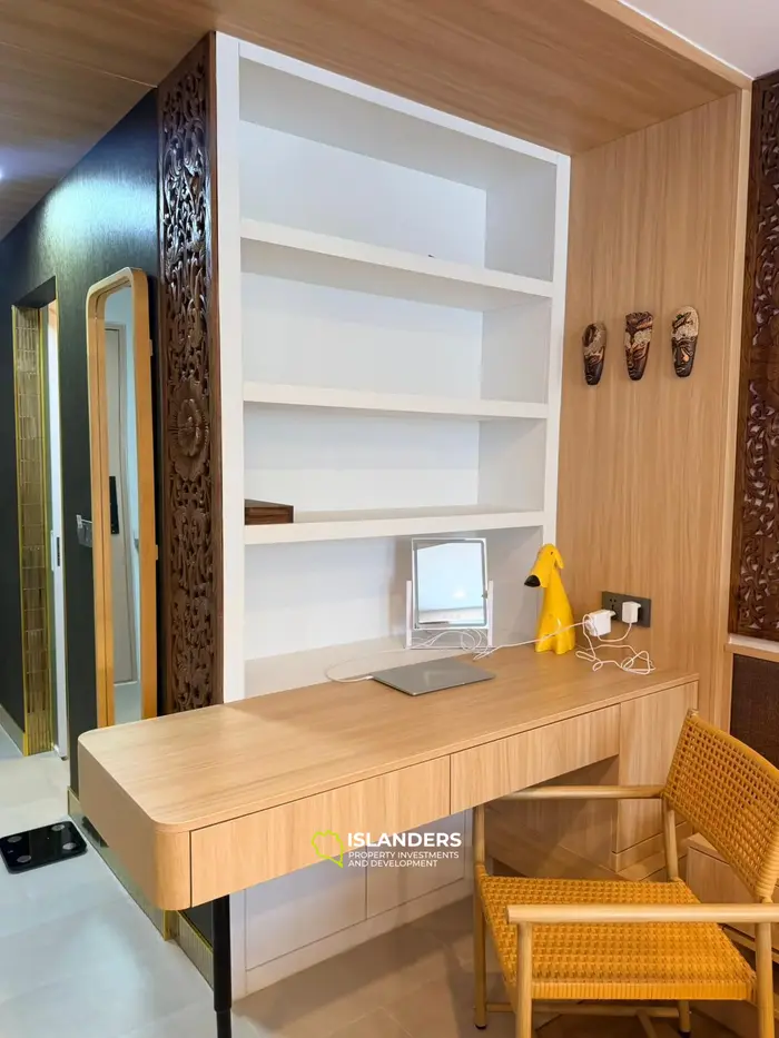 1 bdrm condominium in a complex with a shared pool in the central part of the island (Bophut)