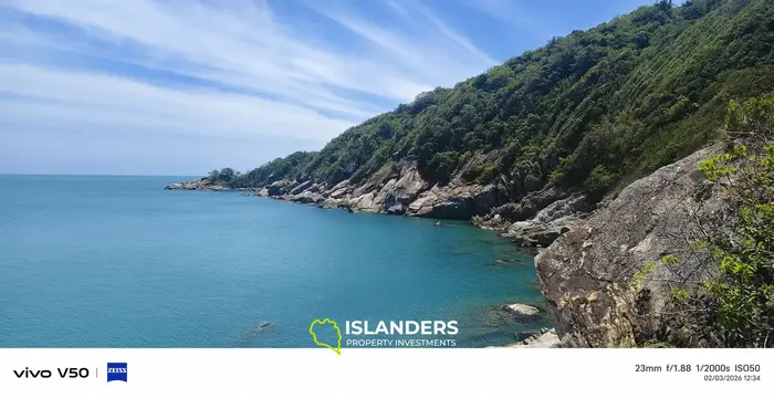 Haad Rin amazing cliff land, 100% private