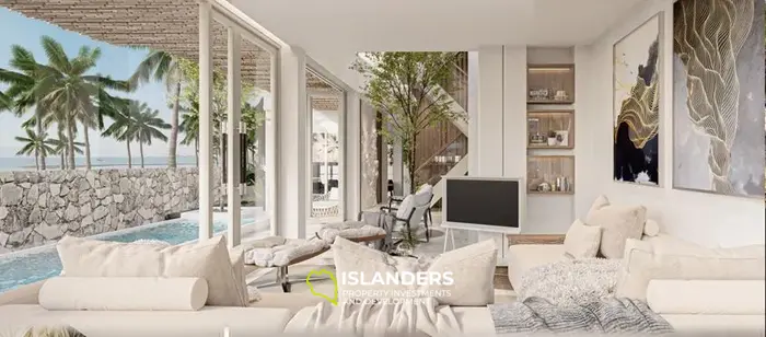 4-bdrm pool villa close to the beach (Taling Ngam)