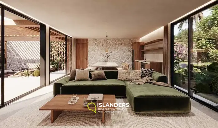 Single-story 3-bdrm pool villa with sun terrace (Chaweng)