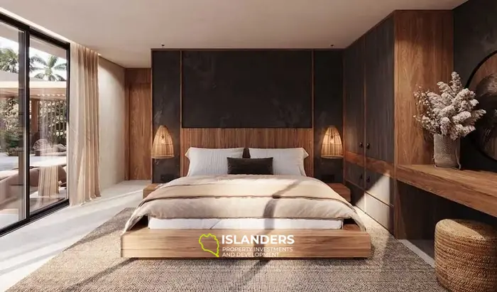 Single-story 3-bdrm pool villa with sun terrace (Chaweng)