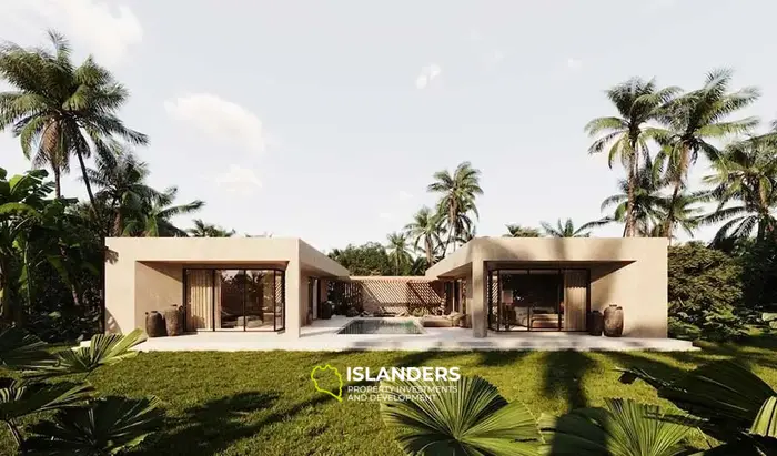 Single-story 3-bdrm pool villa with sun terrace (Chaweng)