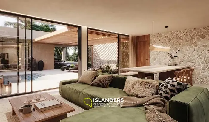 Single-story 3-bdrm pool villa with sun terrace (Chaweng)