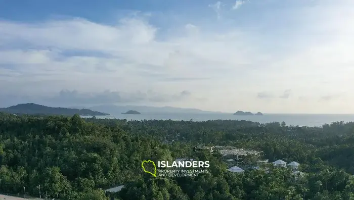 🏝️ For Sale – Prime Area Land in North Srithanu | Sea & Mountain Views