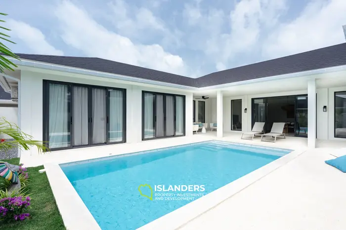 3 bdrm beachfront pool villa (Bophut)