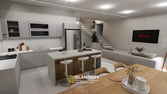 Spacious 4-bdrm pool villa in modern tropical style (Plai Laem)