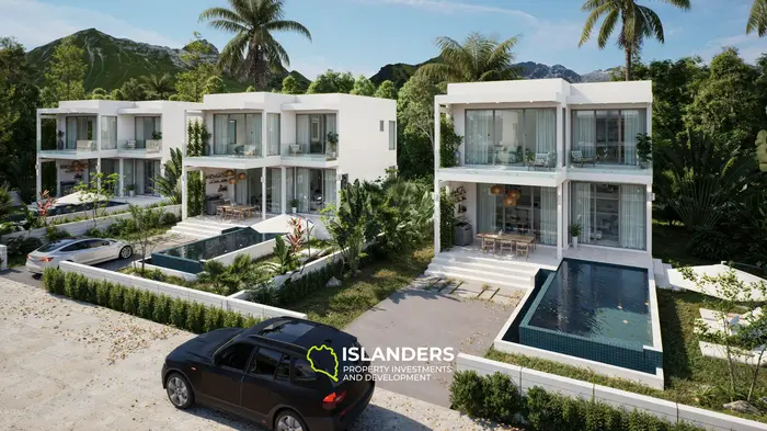 Spacious 4-bdrm pool villa in modern tropical style (Plai Laem)