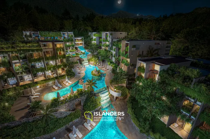 Azura Aurora , Luxury Jungle View Apartment for Sale in Koh Phangan