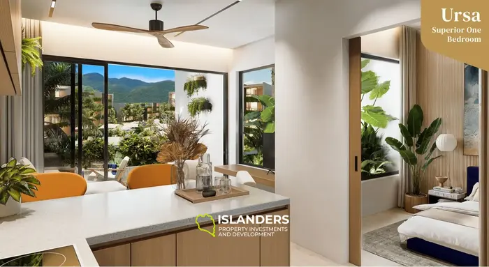 Azura Ursa , Luxury Jungle View Apartment for Sale in Koh Phangan