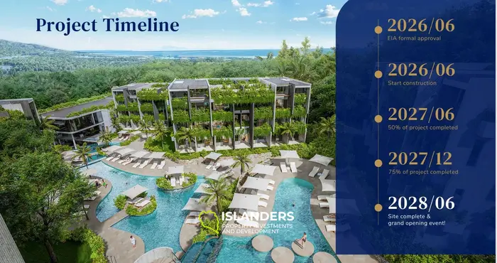Azura Astra , Luxury Jungle View Apartment for Sale in Koh Phangan