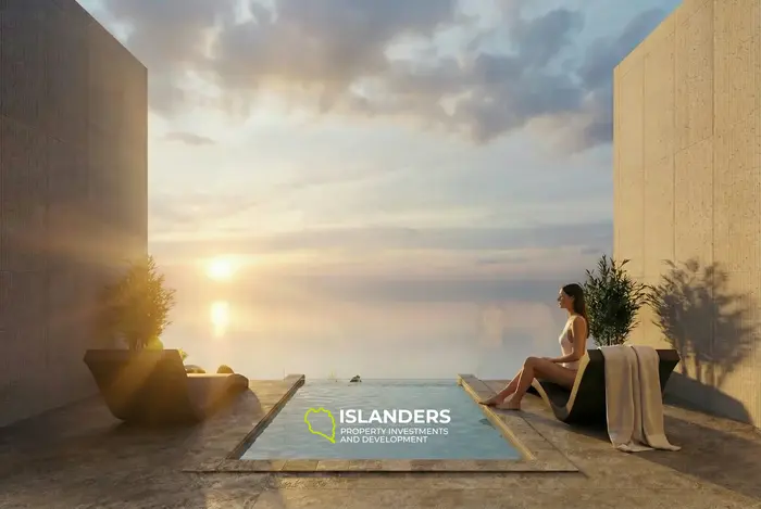 Sunset View 1BR Pool Villa with Front Terrace