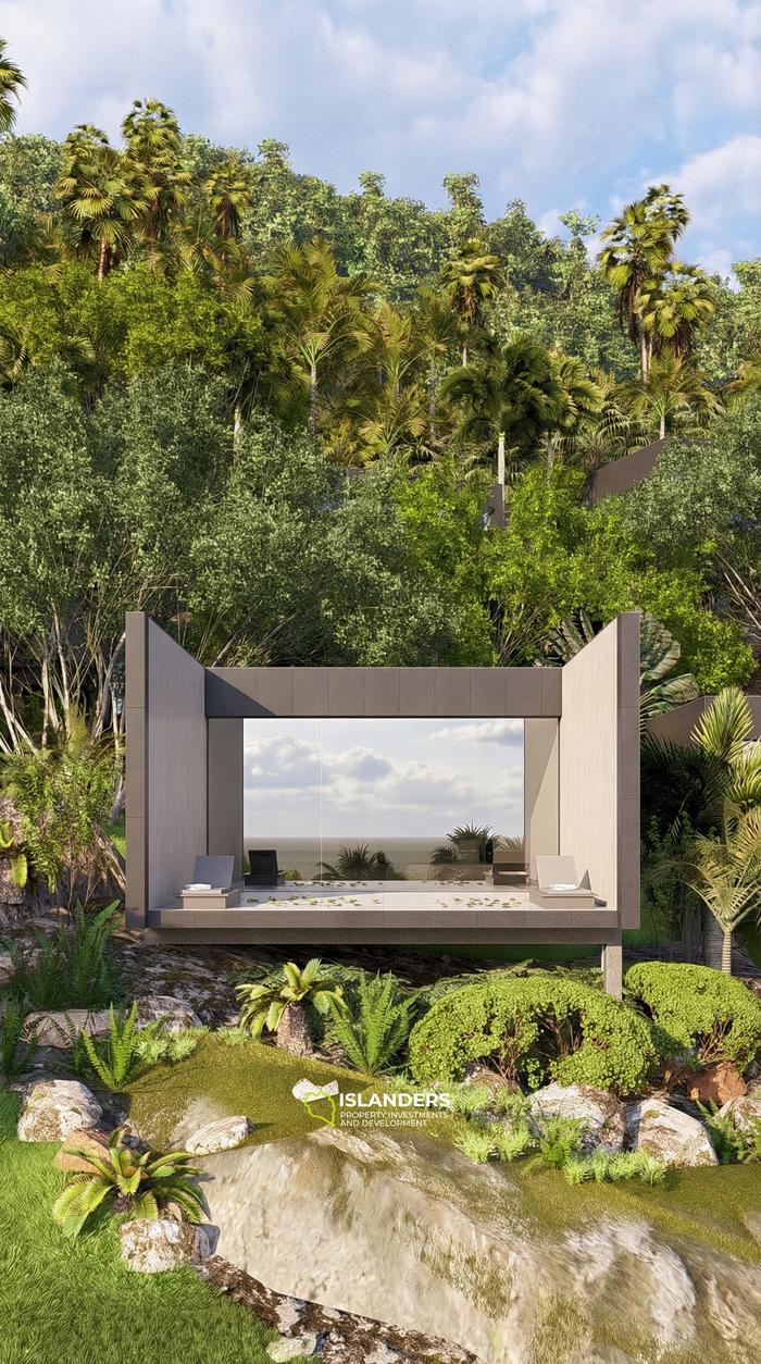 Contemporary 1BR Villa with Front Terrace in Haad Salad