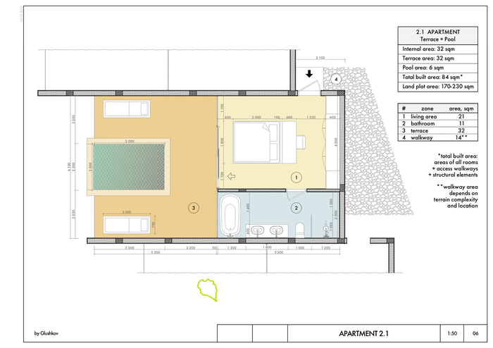 Sea View Apartment with Terrace and Private Pool