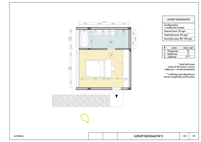 Private Luxury Bungalow in Tropical Setting