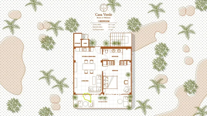 1 Bedroom Lush Apartment in iconic  Destination For Conscious Living